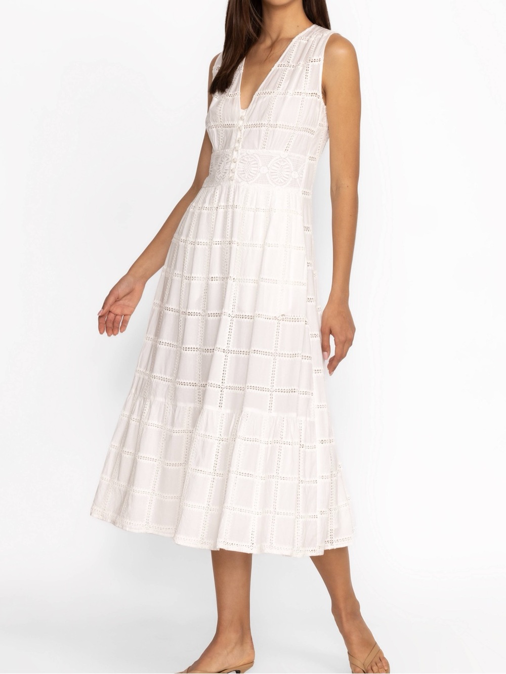 Jade by Johnny Was Aaliyah Midi Dress
